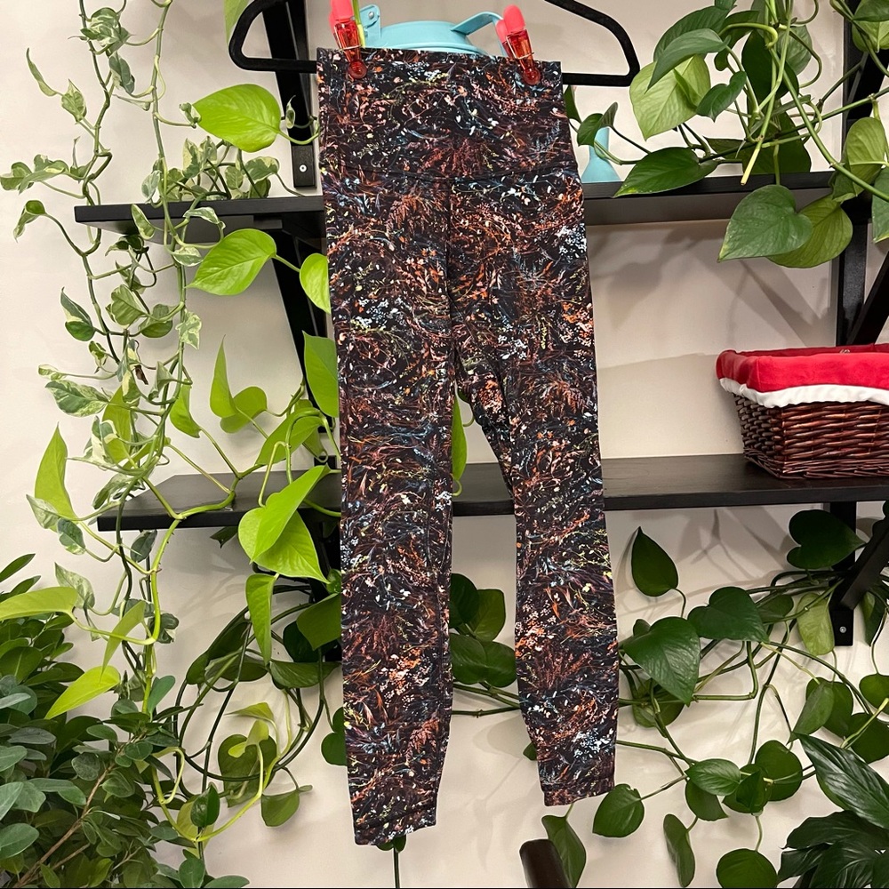 Lululemon Align Leggings Foliage Overlay size 4